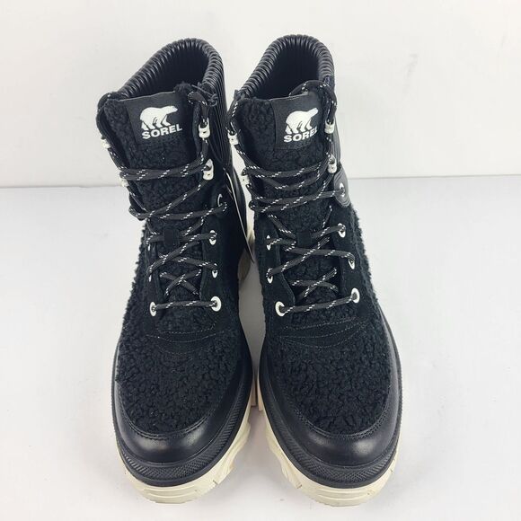 Sorel BREX™ Cozy Lace Women's Ankle Boot Size 9 Black waterproof - Picture 10 of 12